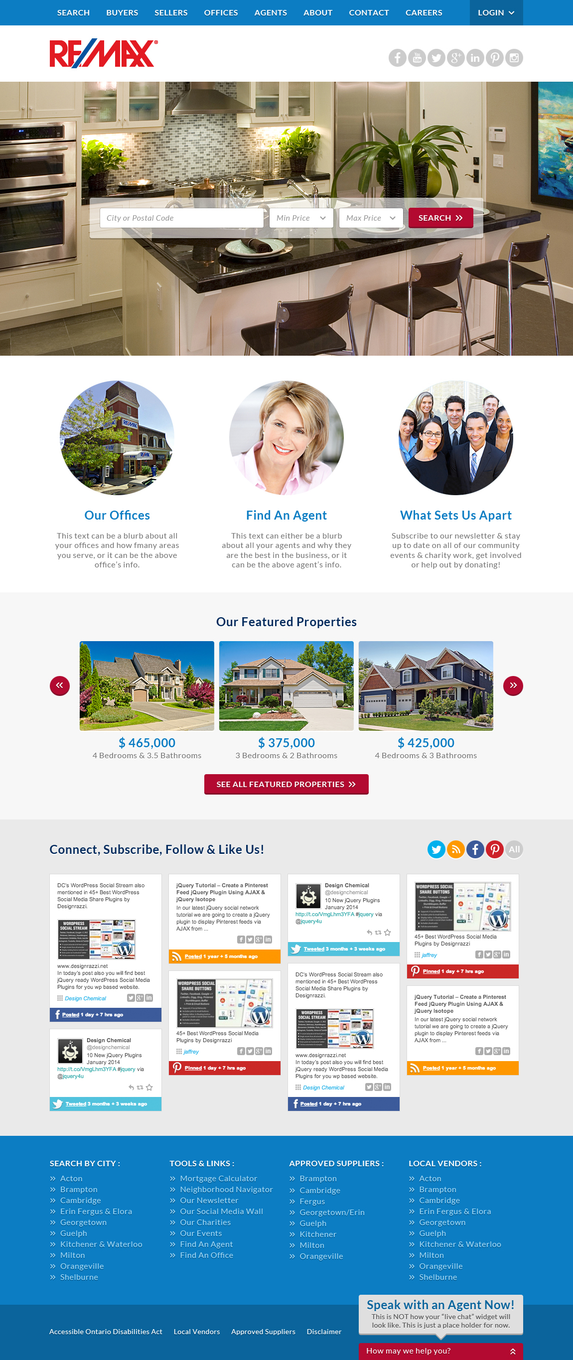 RE/MAX website